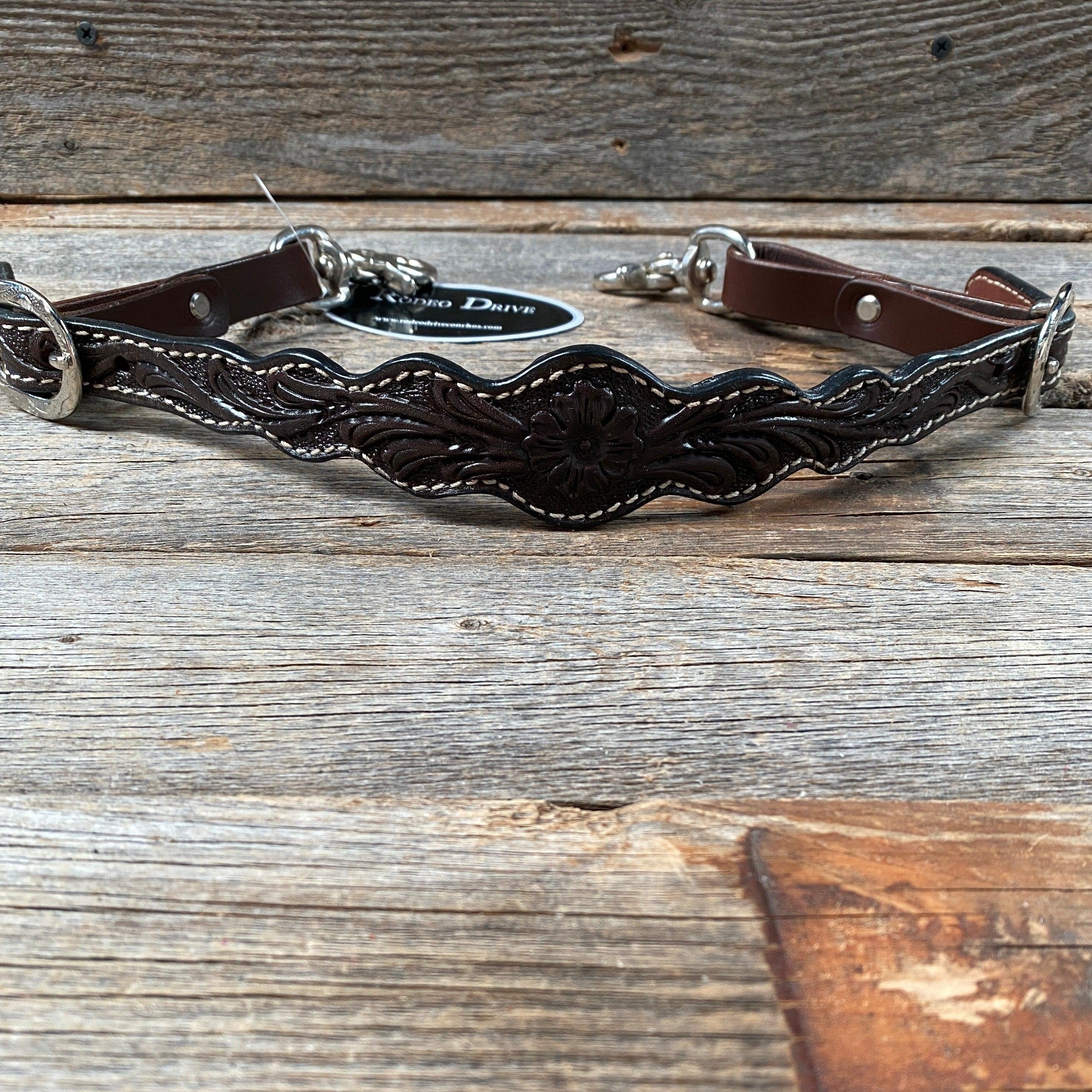 Dark Oil Floral Wither Strap #WSFD