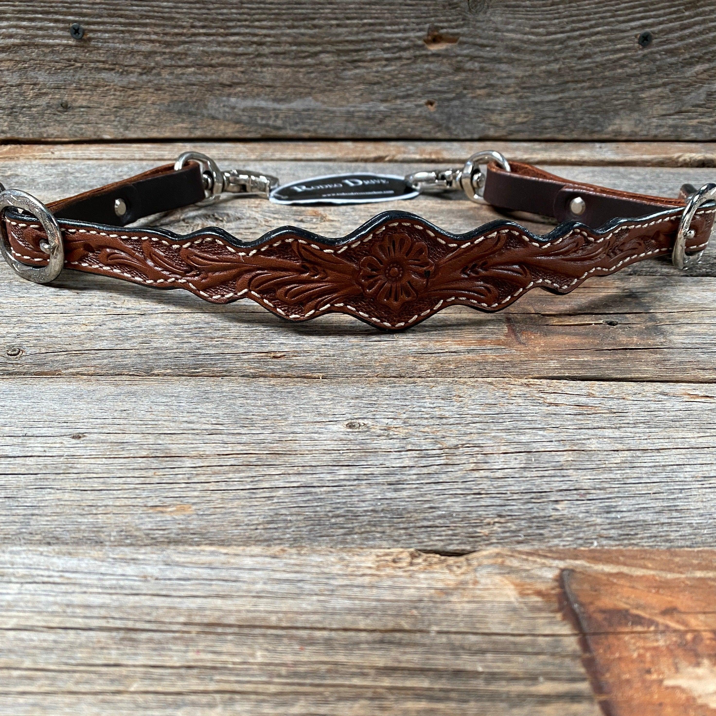 Medium Oil Floral Wither Strap #WSFM