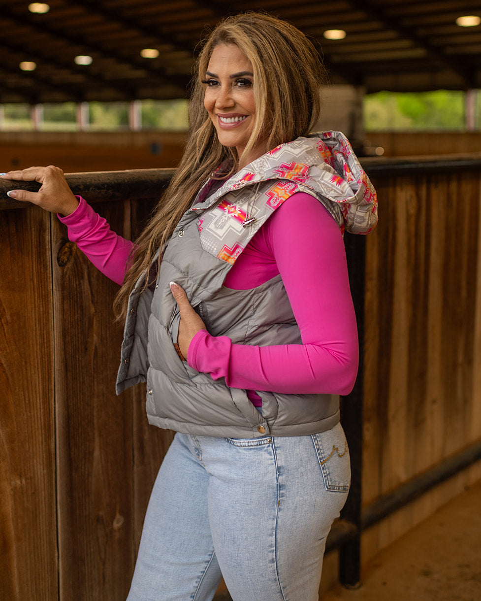 Neon Mesa Puffer | Vest