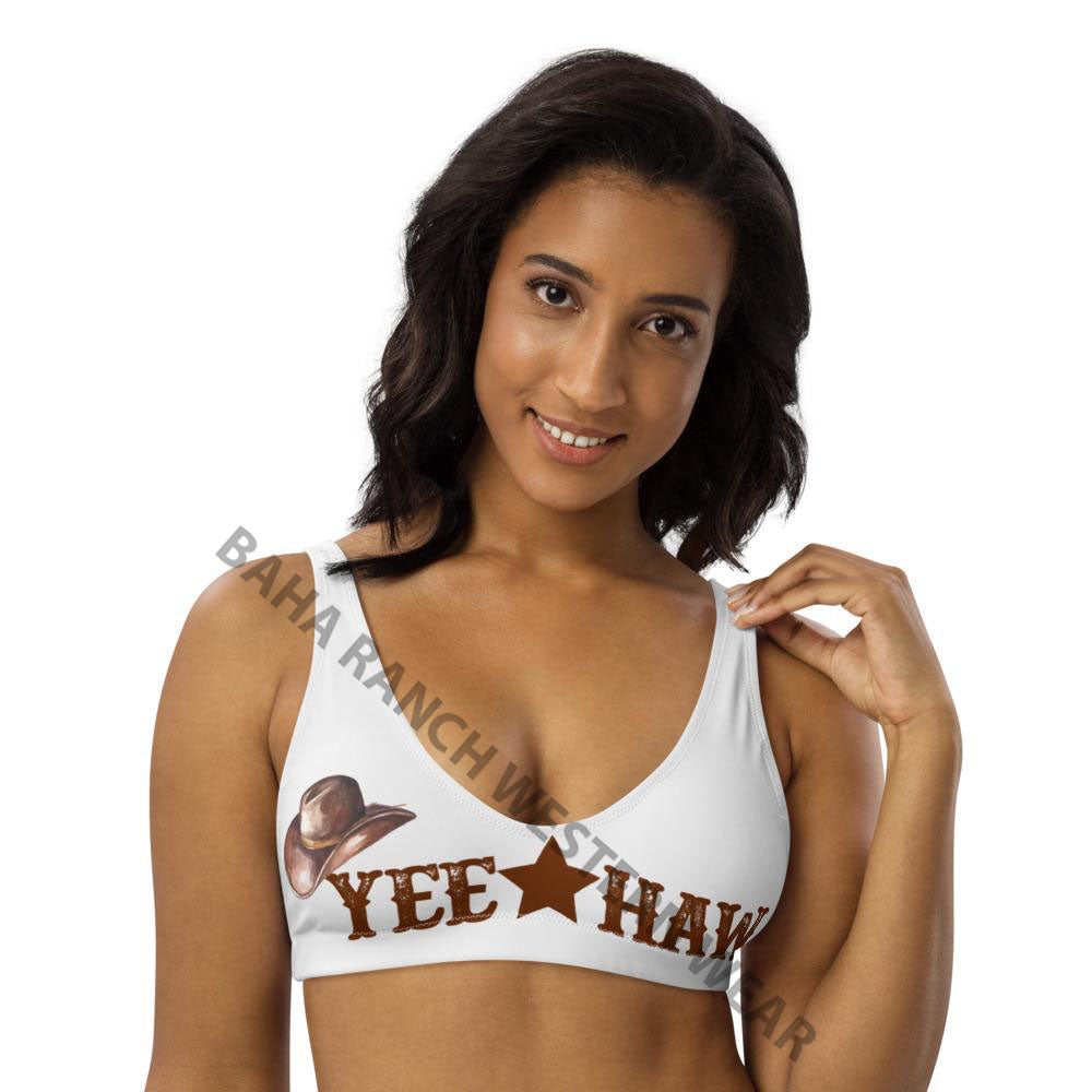 Yeehaw Bikini Top by Baha Ranch Western Wear - product image 2