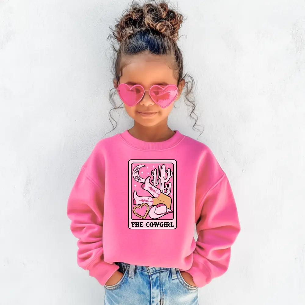 *youth* The Cowgirl Card | Crewneck