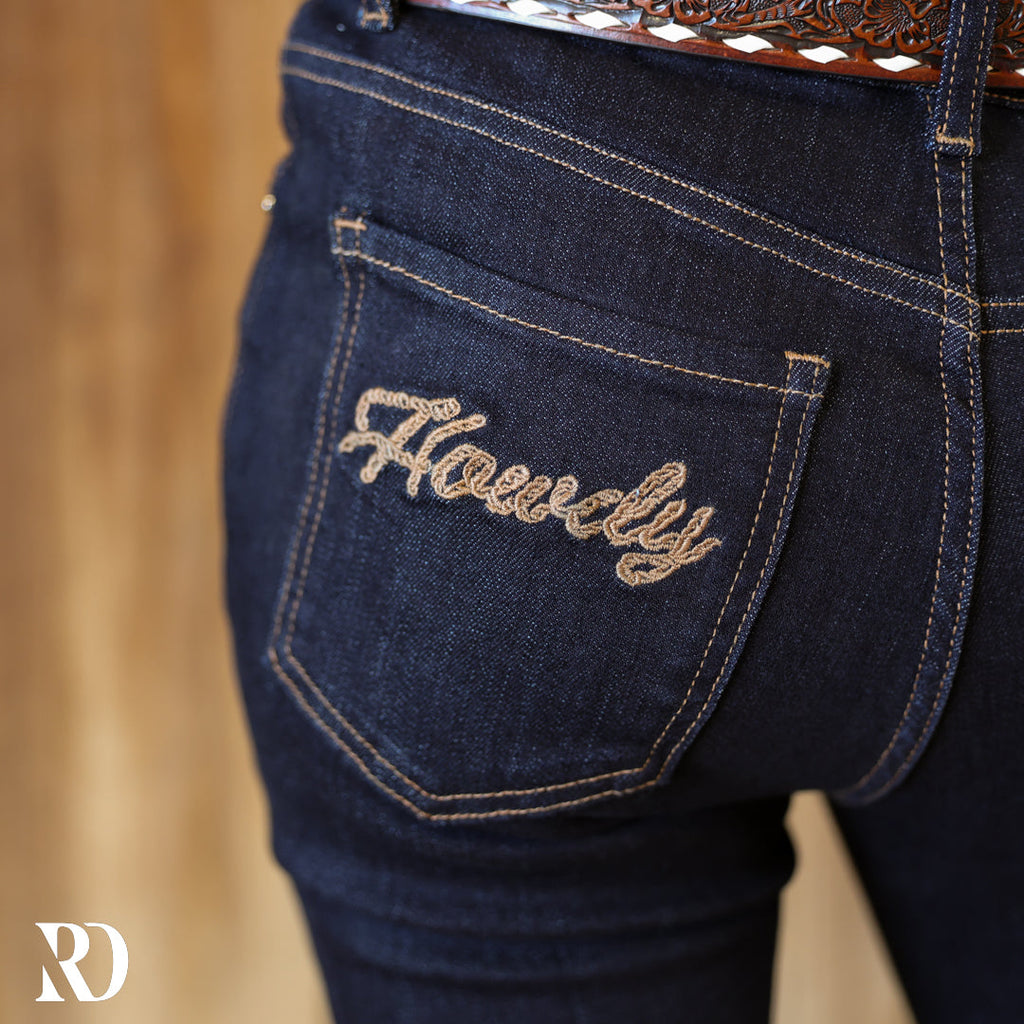 *youth* Howdy Bootcut - Dark Wash — view 3
