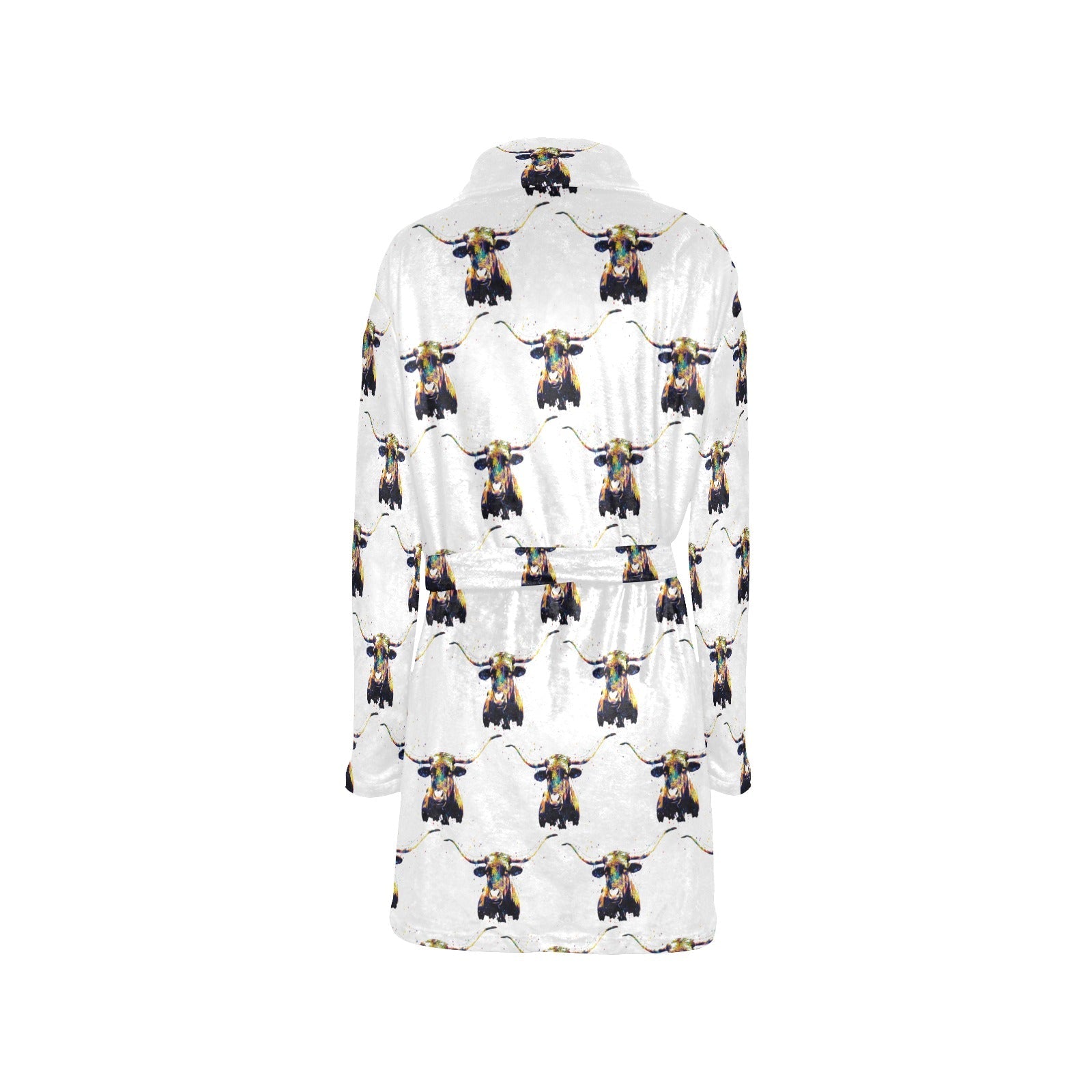 Baha Ranch Longhorn Women's Western Bath Robe by Baha Ranch Western Wear - product image 4