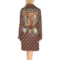 Baha Ranch Cowgirl Says God Bless Women's Western Bath Robe by Baha Ranch Western Wear - product image 3