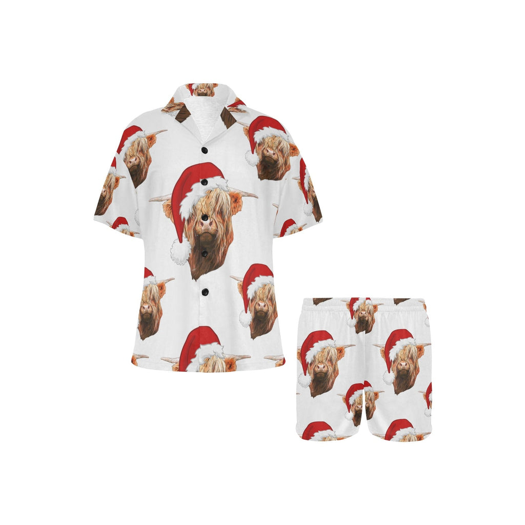 Baha Ranch Highland Christmas Cow Women's Western Pajama Set by Baha Ranch Western Wear - product image 2