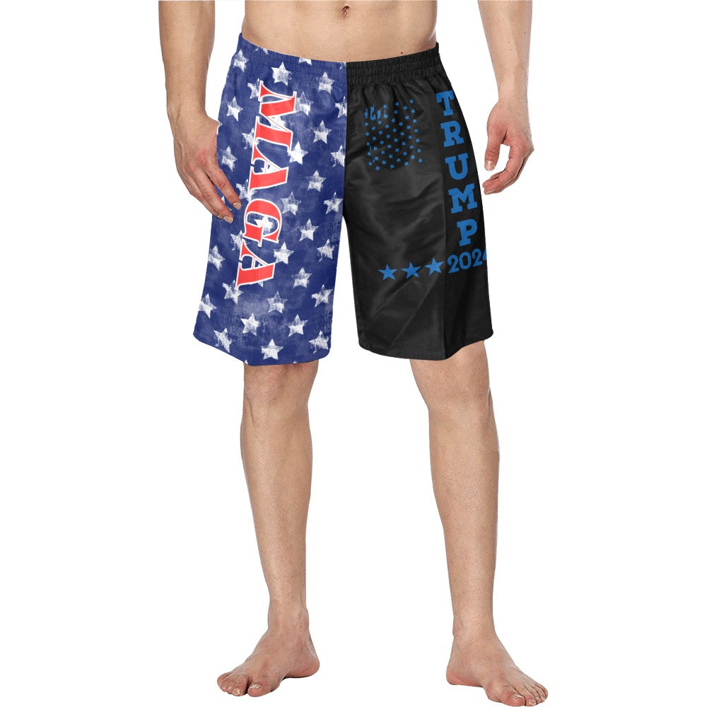 Baha Ranch We the People Trump Maga Swim Trunks Shorts by Baha Ranch Western Wear