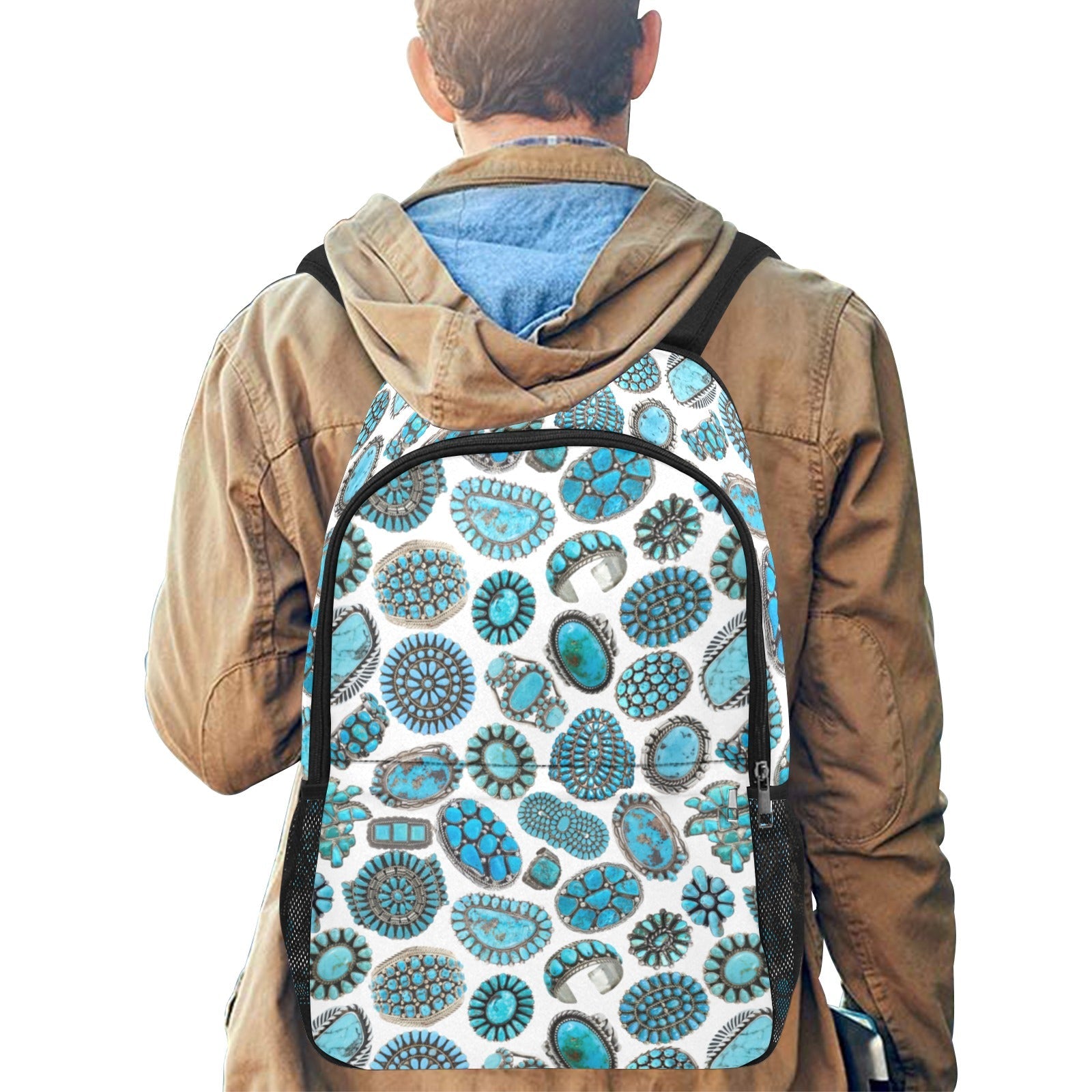 Baha Ranch Turquoise Crazy Backpack by Baha Ranch Western Wear
