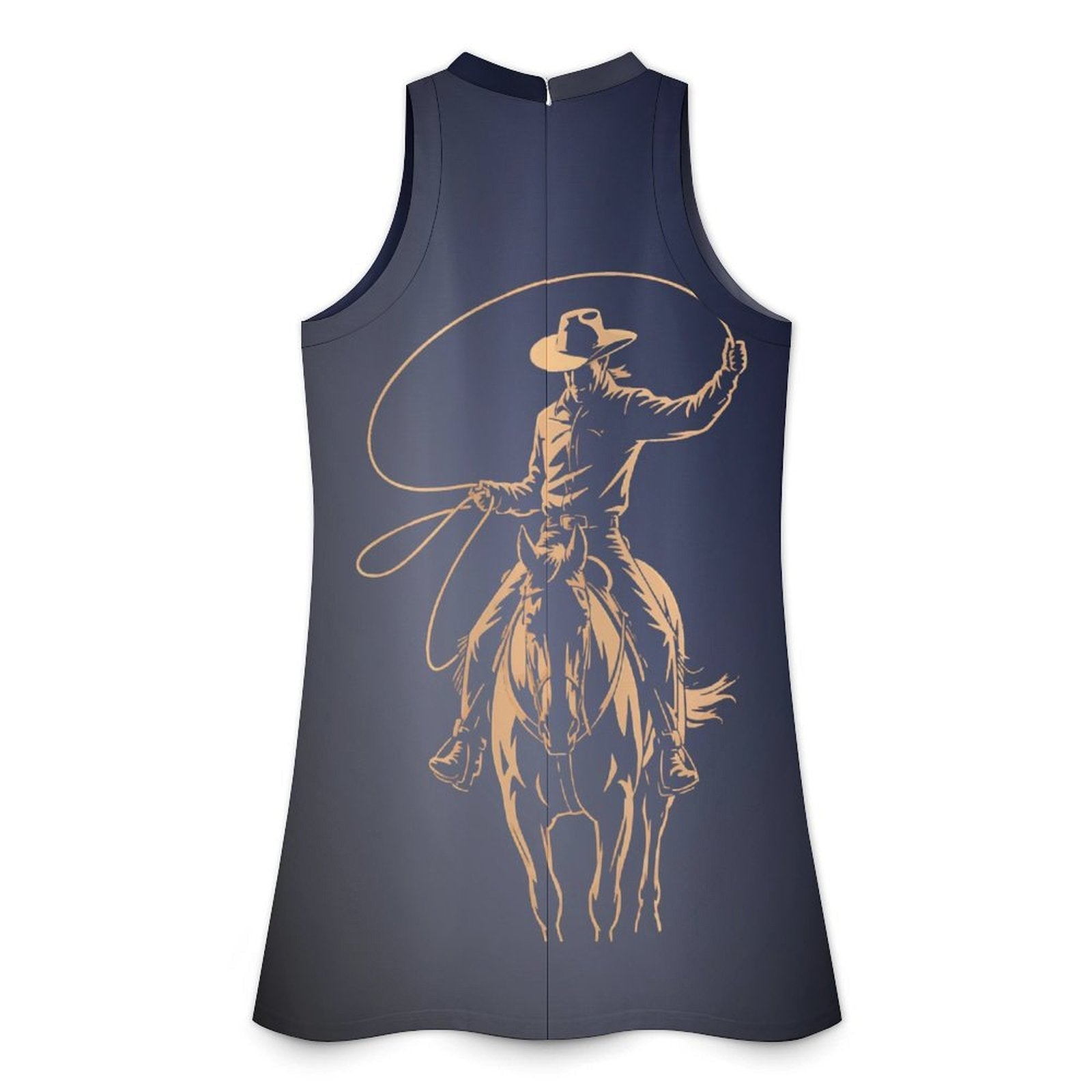 Baha Ranch Cowboy Days Sleeveless Mini Dress by Baha Ranch Western Wear - product image 3