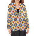 Baha Ranch Colores de Mexico Blue Yellow Mexican Floral Blazer by Baha Ranch Western Wear - product image 2