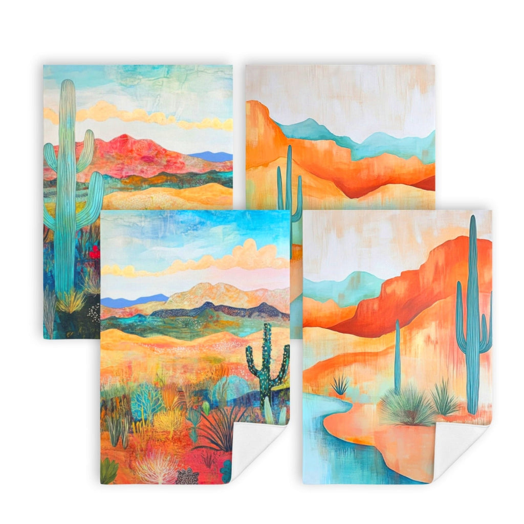 Baha Ranch Desert Dreaming Set of 4 Kitchen Dish Towels Made in America by Baha Ranch Western Wear - product image 3