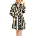 Baha Ranch Colores de Mexico Santa Fe Aztec Western Cowgirl Fleece Robe by Baha Ranch Western Wear