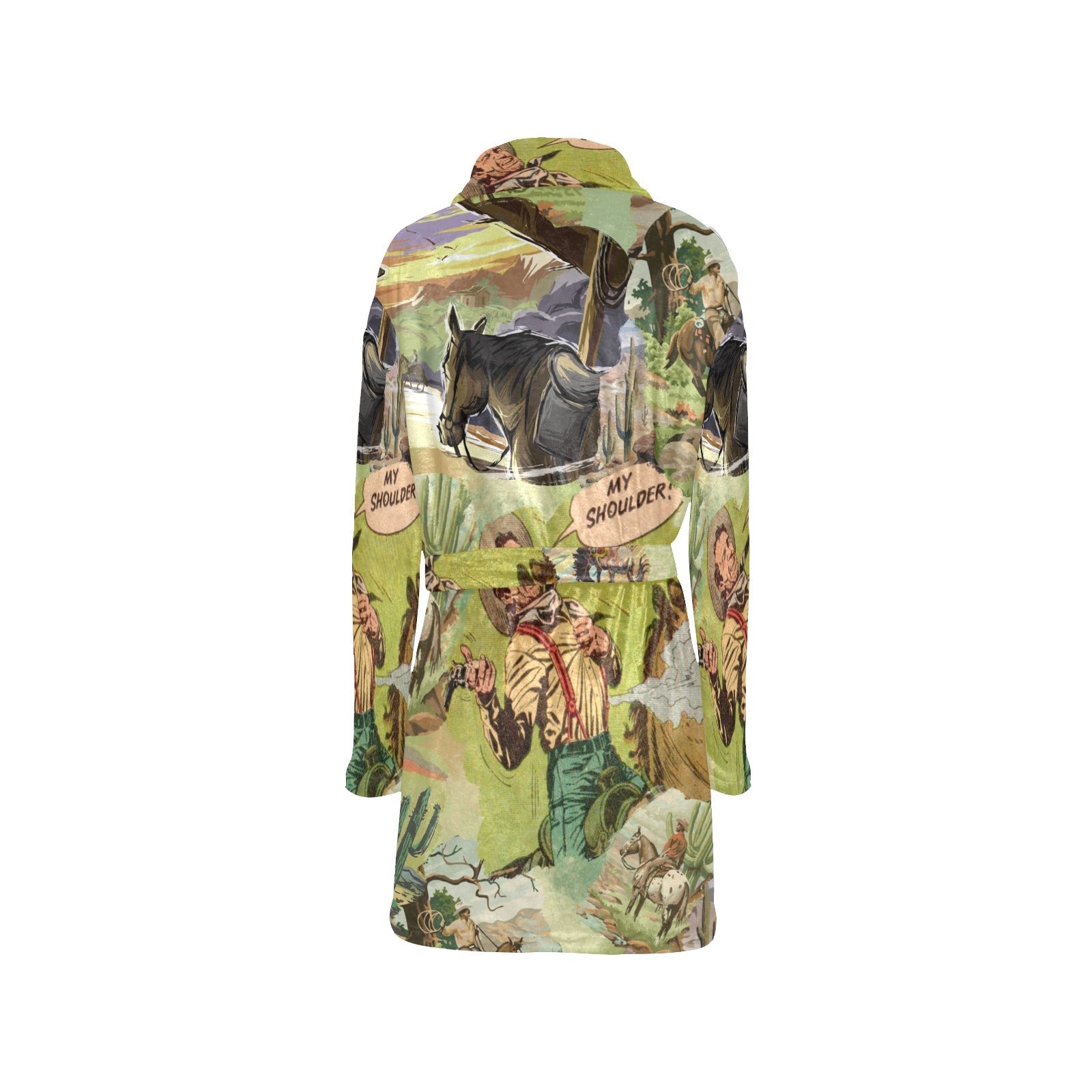 Baha Ranch Old West Women's Western Bath Robe by Baha Ranch Western Wear - product image 4