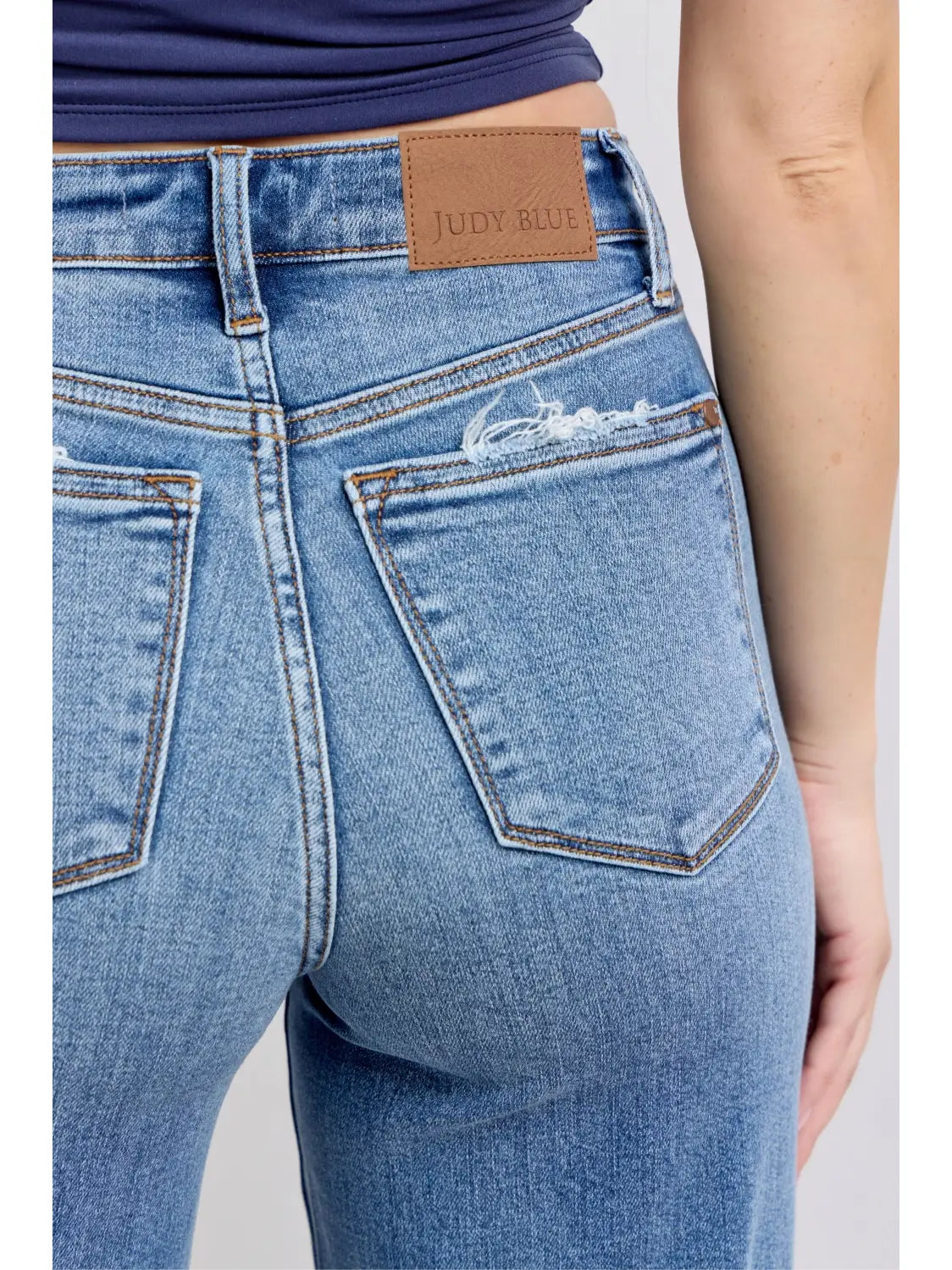 Selene Retro Wide Denim | Jeans — view 4