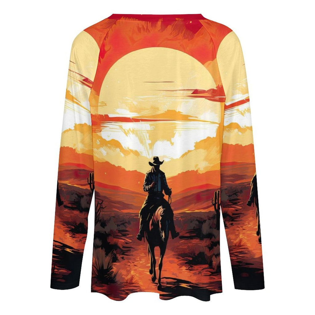 Baha Ranch Western Print Long Sleeve Top by Baha Ranch Western Wear - product image 4