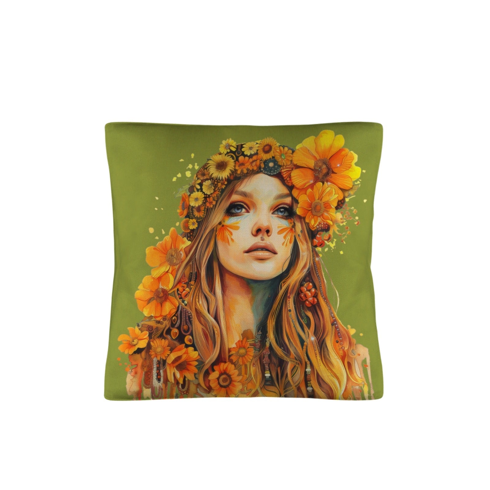 Baha Ranch Boho Girl Pillow Case Made in America by Baha Ranch Western Wear - product image 2