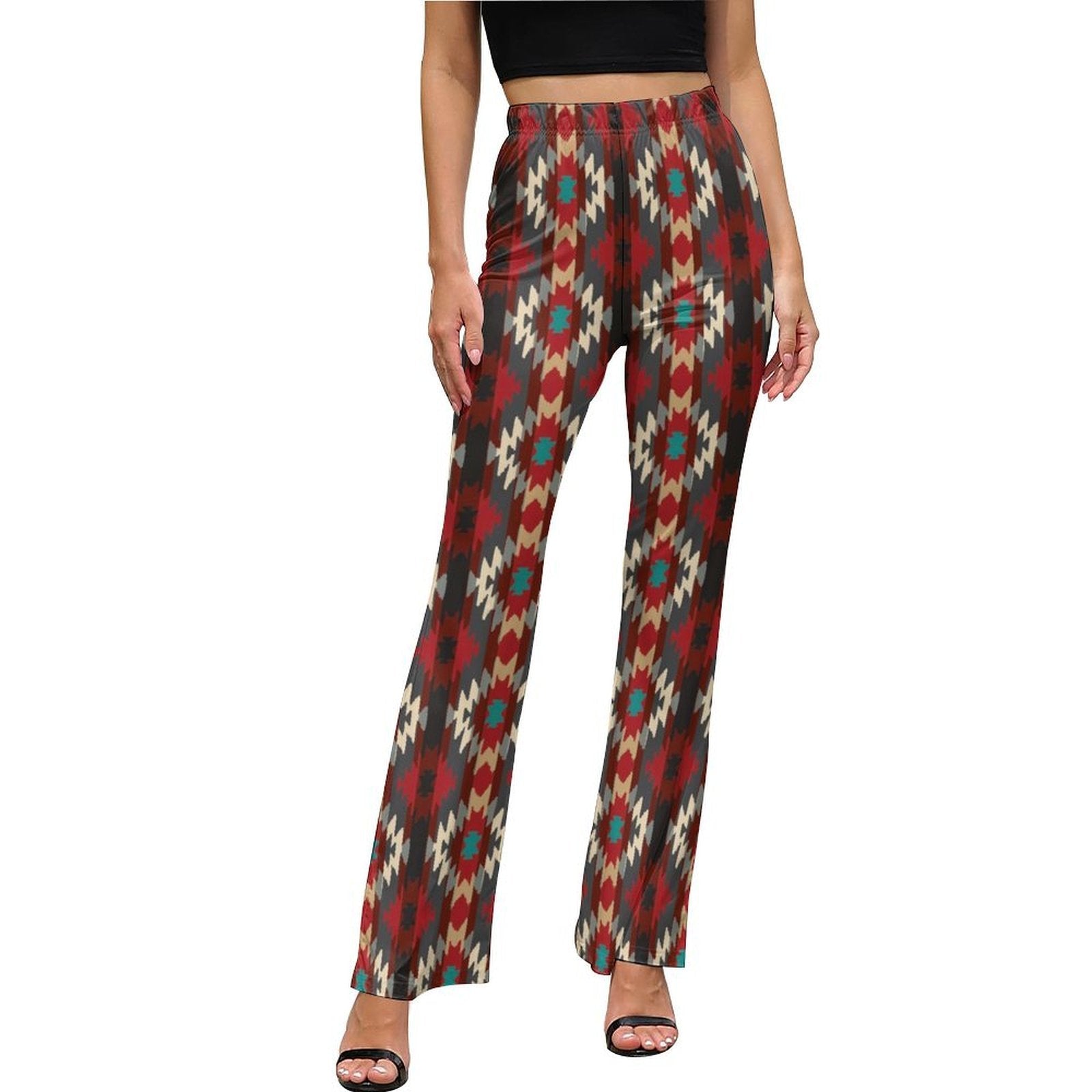 Baha Ranch Sedona Aztec Flare Pants by Baha Ranch Western Wear - product image 9