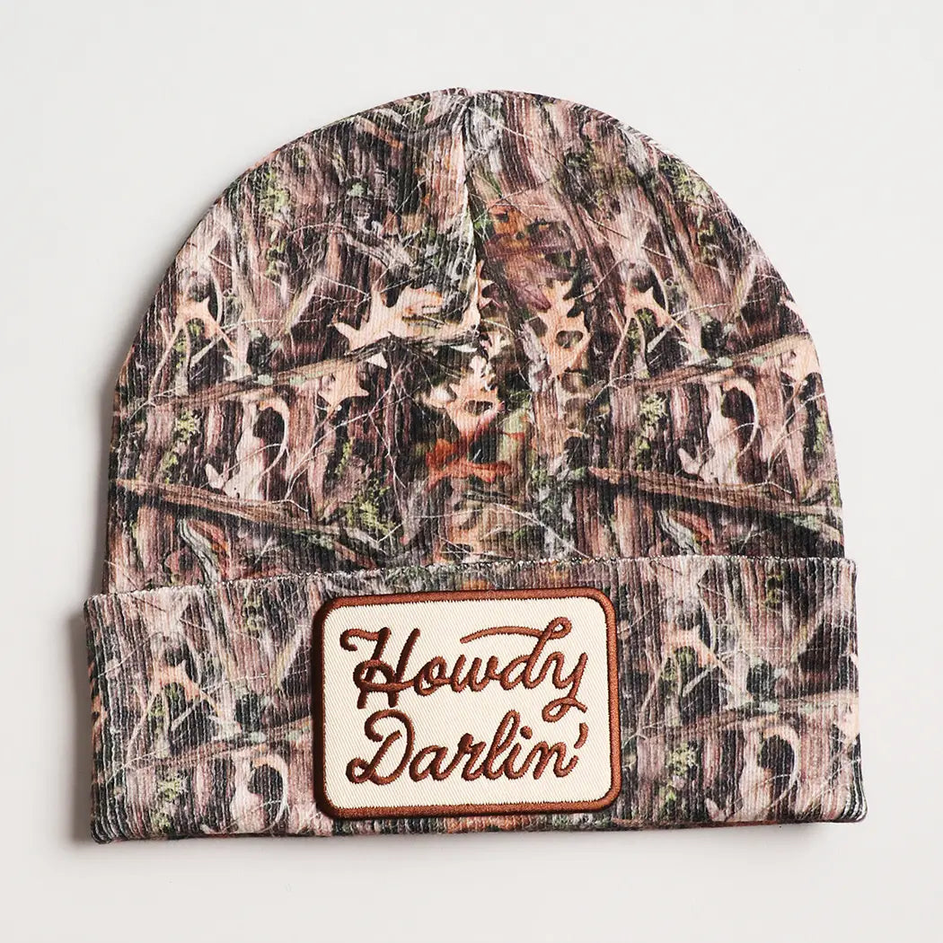 Howdy Darlin Camo | Beanie