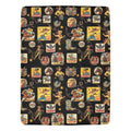Baha Ranch Vintage Cowgirl Collage Micro Fleece Throw Blanket 60" x 80" Made in America by Baha Ranch Western Wear -...