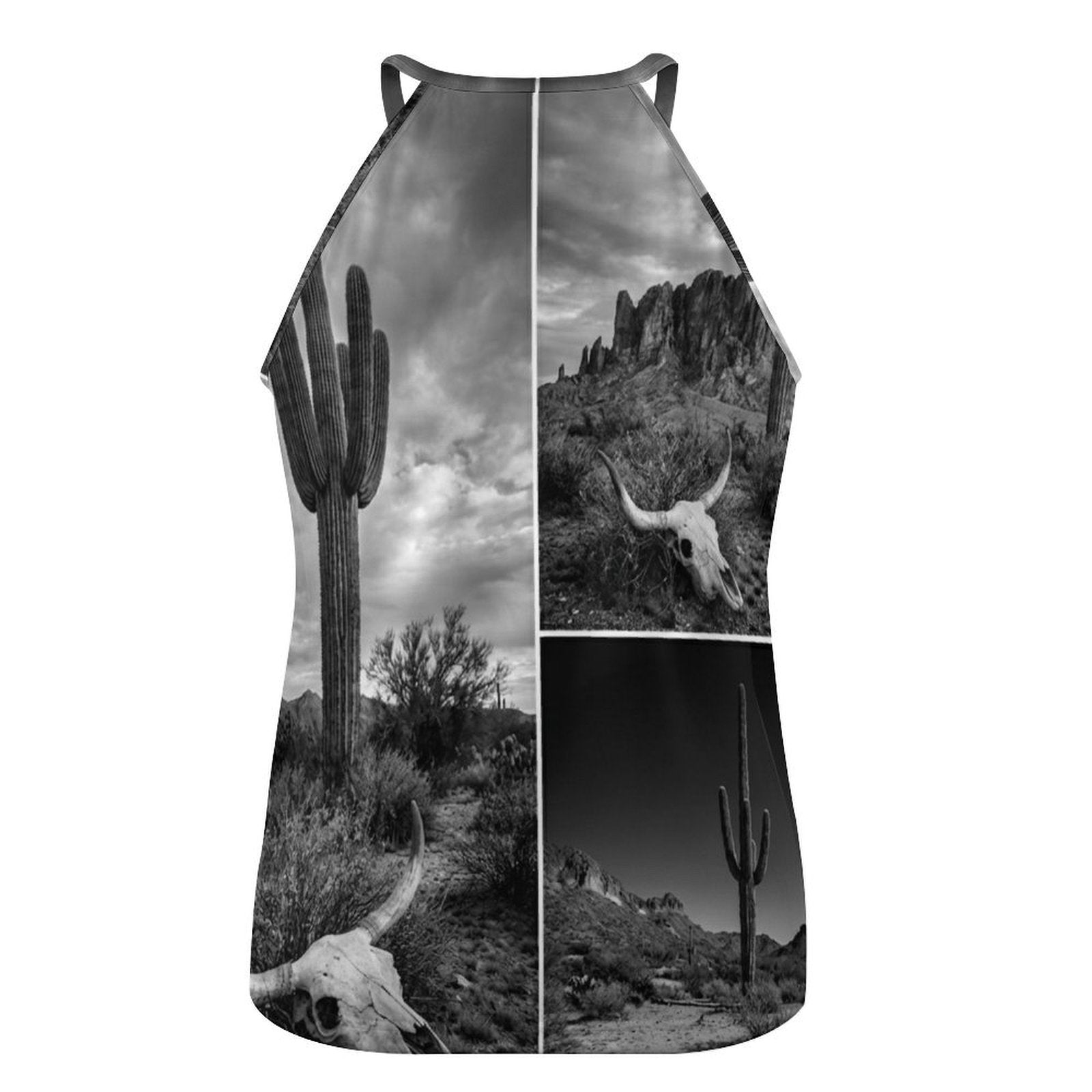 Baha Ranch Black White Desert Tank Top by Baha Ranch Western Wear - product image 5