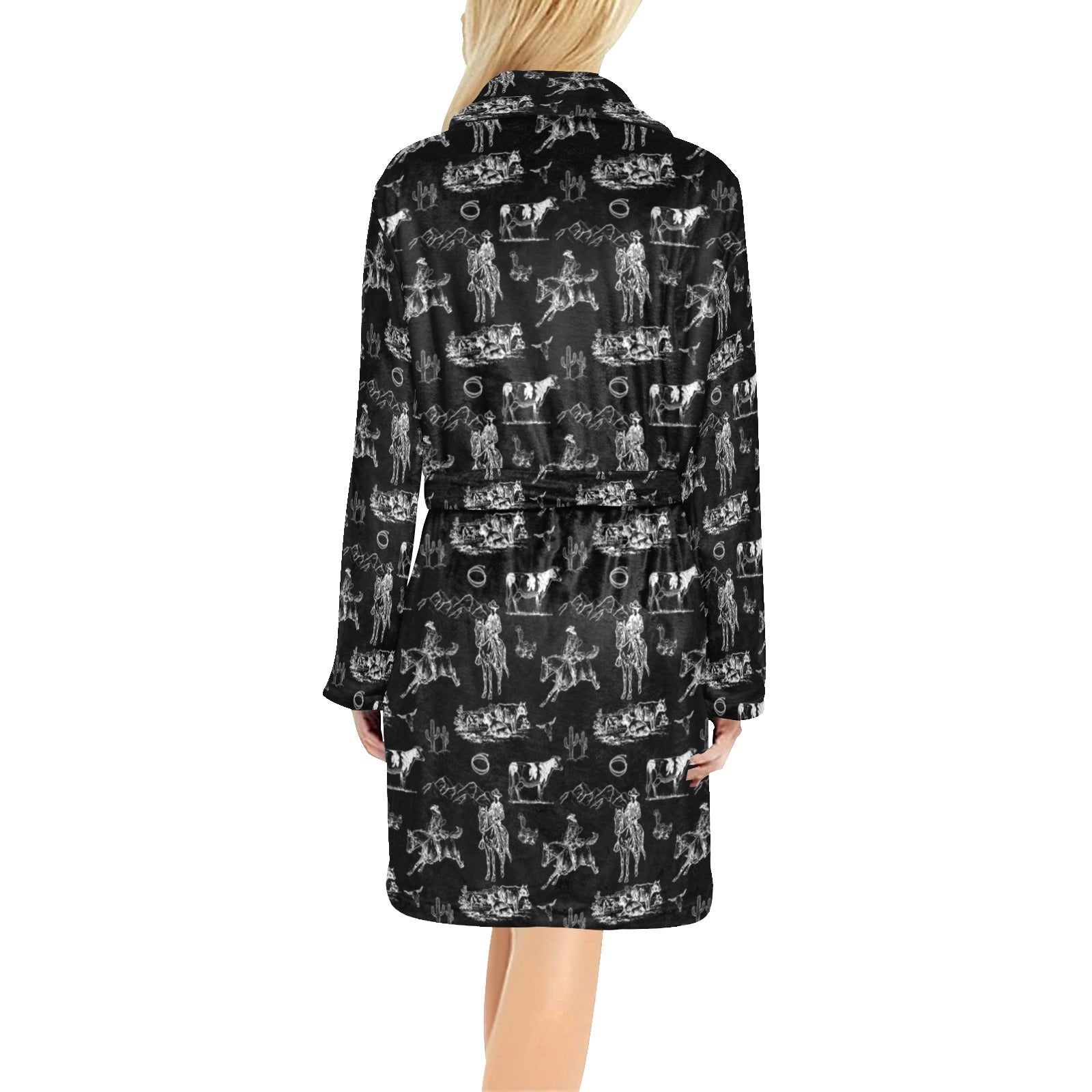 Baha Ranch Ranch Life Women's Western Bath Robe by Baha Ranch Western Wear - product image 2