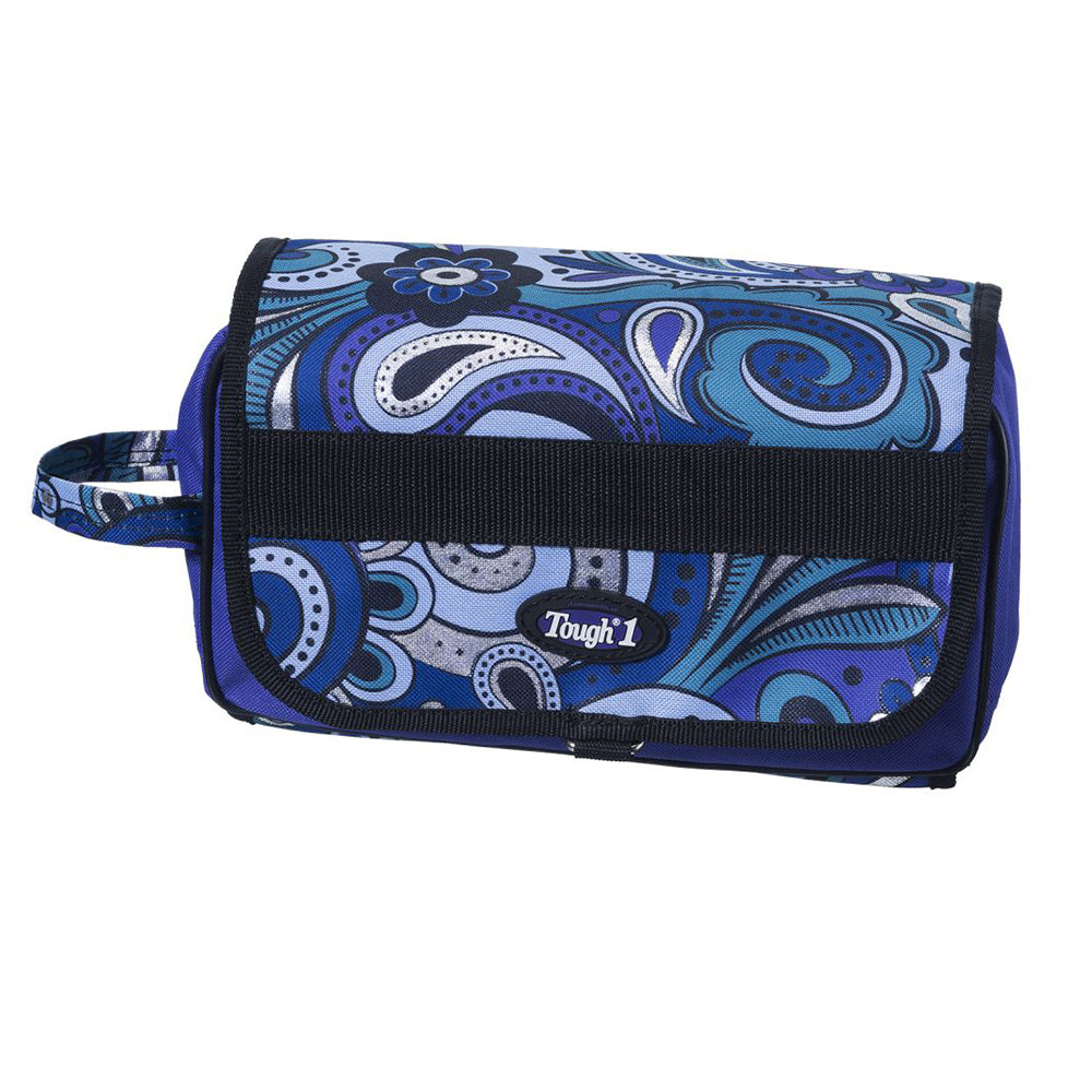 Tough-1 Large Roll-Up Hanging Travel Organizer Case with 3 Zippered Compartments & Hook