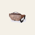 American Darling Western Fanny Pack, Hand-Tooled Floral Carved Genuine Leather Belt Bag, Adjustable Strap, Premium Craftsmanship