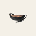 American Darling Western Fanny Pack Handcrafted from Quilted & Tooled Genuine Leather | Floral Carved Accent, Buckstitch & YKK Zipper