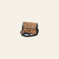 American Darling Small Cross body Bag for Women, Hand Tooled Floral Carved Vegetable-Tanned Full Grain Leather Western Purse