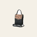 American Darling Hand Tooled Cell Phone Case, Quilted Floral Carved Genuine Leather Western Purse, YKK Zipper