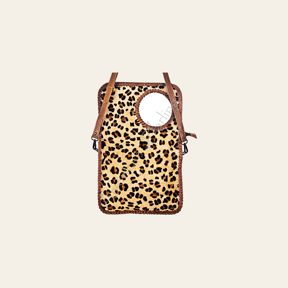 American Darling Clutch Bag Hair-On Cowhide Braided Genuine Leather Western Crossbody for Women