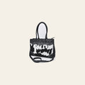American Darling Tote Bag Hand Tooled Floral Carved Hair-On Cowhide Genuine Leather Western Purse for Women