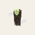 American Darling Cross body Bag Braided Hair-On Cowhide Genuine Leather Purse with Side Fringes and YKK Zipper