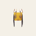 American Darling Tote Bag Hand Tooled Saddle Blanket Leather Handbag Fringes Braided YKK Zipper