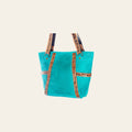 American Darling Tote Bag Hand Tooled Genuine Leather Western Purse with Floral Carved Straps and YKK Zipper