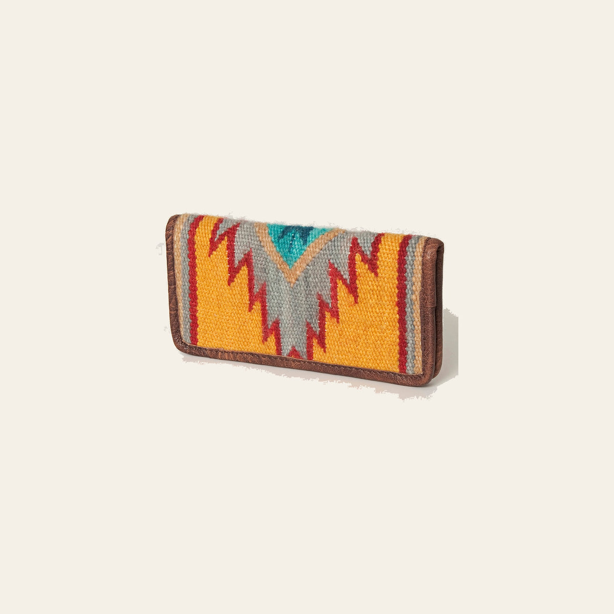 American Darling Wallet Bag Hand Woven Saddle Blanket Genuine Leather Western Purse with YKK Zipper & Well-compartmentalized