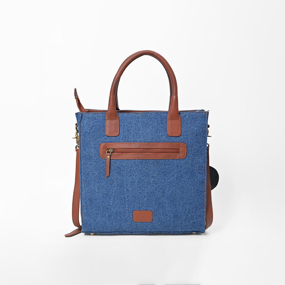 American Darling Luxury Genuine Cowhide Tote Bag for Women, Hand-Tooled Leather Shoulder Bag