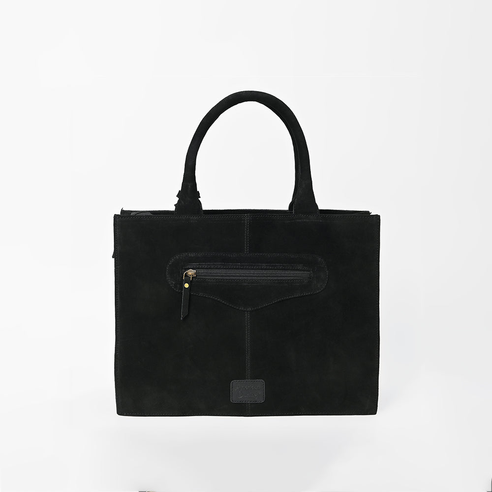 American Darling Embroidered Black Western Tote Handbag