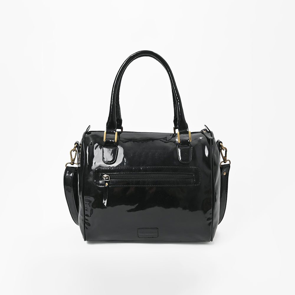 American Darling Floral Embroidered Barrel Satchel Crossbody Bag