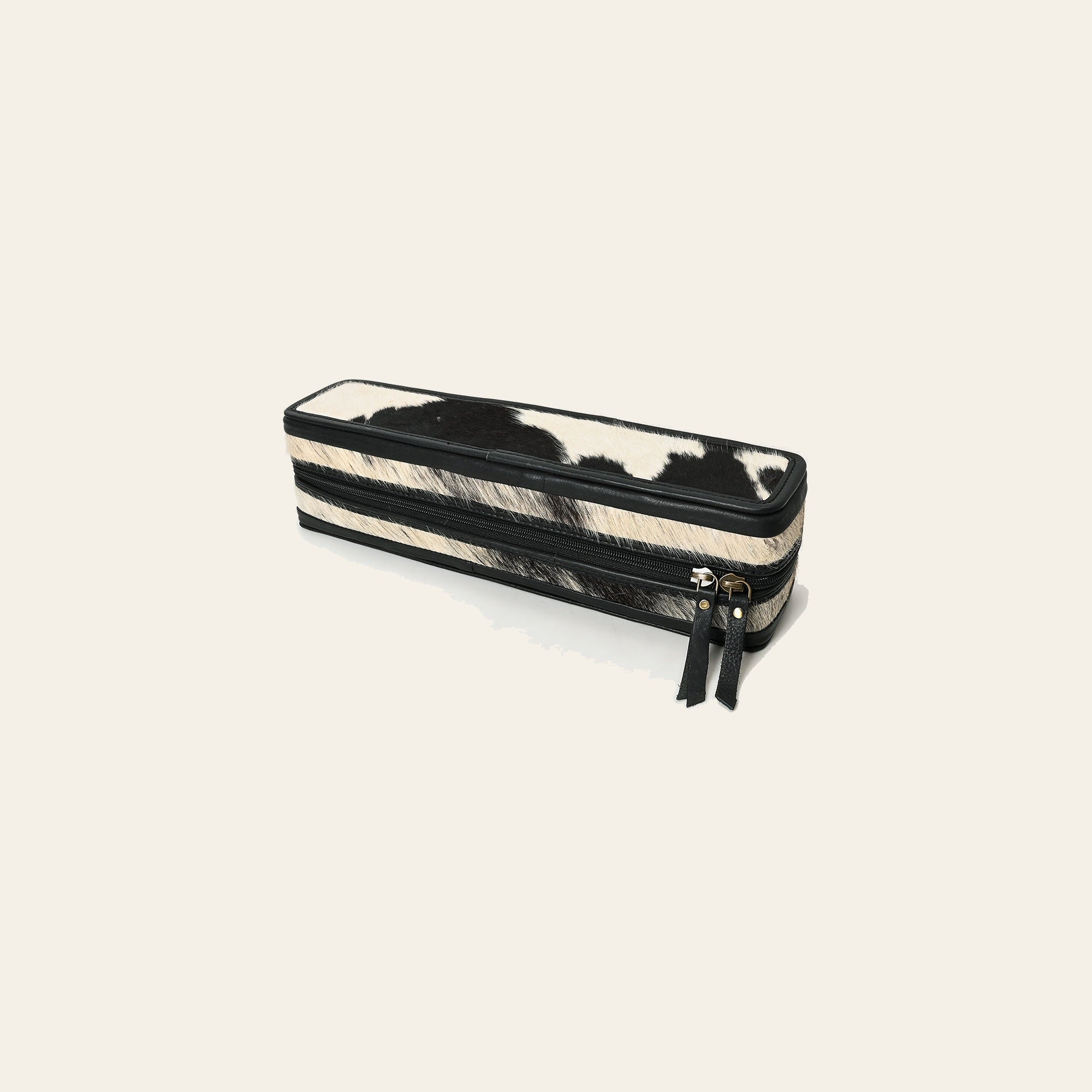 American Darling Hair accessories Bag Hair-On Cowhide Genuine Leather Western Organizer Travel Case with YKK Zipper