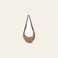 American Darling Genuine Leather Small Cross body Bag Hand Tooled Floral Carved Eco-Friendly Vegetable Tanned Full Grain Leather