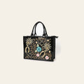 American Darling Embroidered Genuine Leather Tote Bag - Eco-Friendly Vegetable Tanned Full Grain Leather Western Purse
