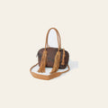 American Darling Speedy Bag, Handcrafted Genuine Vegetable-Tanned Leather Western Purse with Braided Handles & Fringes