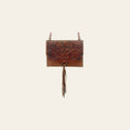 American Darling Coin Purse Hand Tooled Genuine Leather Women Bag Western Handbag