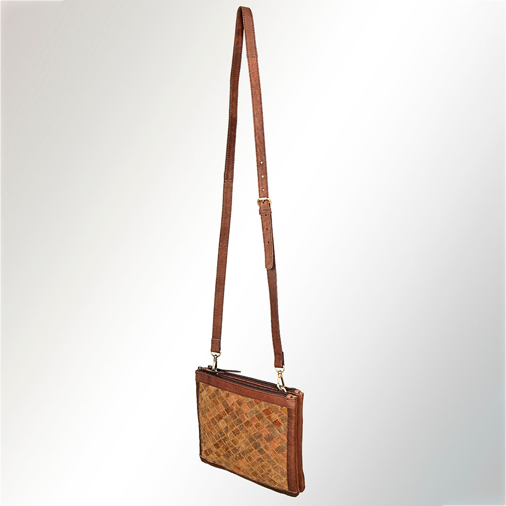 Ameran Darling Women's Crossbody Bag Western Hair on Leather Handbag and Ladies Purse