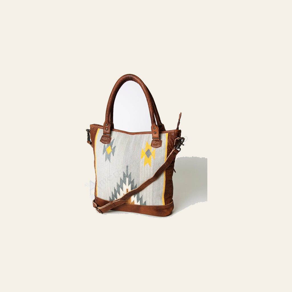 American Darling Tote Saddle Blanket Genuine Leather Western Women Bag Handbag Purse | Tote for Cute