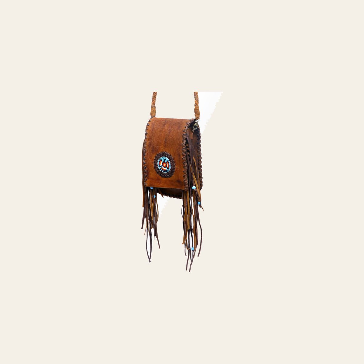 American Darling Messenger Full Grain Leather Western Women Bag Handbag Purse
