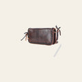 American Darling Organiser Bag Western Genuine Leather Handcrafted Purse with Braided Detail and YKK Zipper