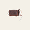 American Darling Organiser Bag Western Genuine Leather Handcrafted Purse with Braided Detail and YKK Zipper