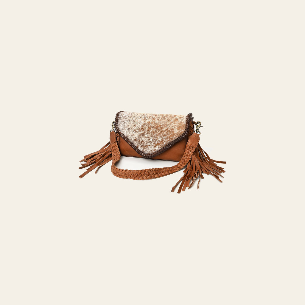 American Darling Crossbody Hair On Genuine Leather Western Women Bag Handbag Purse | for Cute