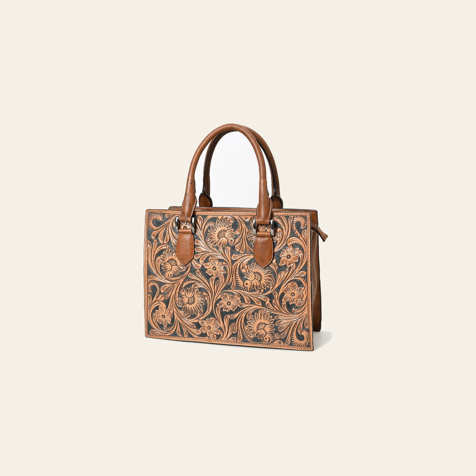 American Darling Tote Beautifully Hand Tooled Genuine Leather Women Bag Western Handbag Purse | Travel Bags College Casual
